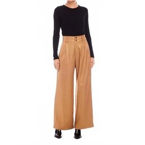 NEW FIFTEEN TWENTY sadie wide leg trousers pants in camel